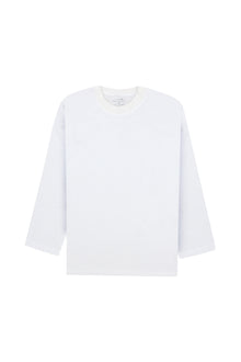 White Long Sleeve Oversized Kids Top