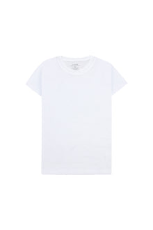 White Regular Fit Kids T-Shirt