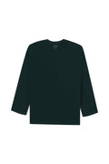 Petroleum Long Sleeve Oversized Kids Top