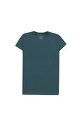 Petroleum Short Sleeves Basic Girls Top