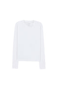 White Long Sleeves Basic Girls Top