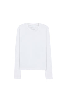 White Long Sleeves Basic Girls Top