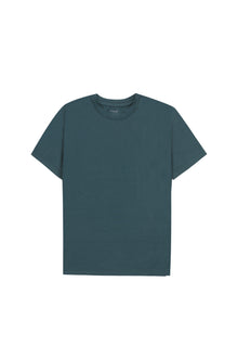 Petroleum Short Sleeves Basic Top