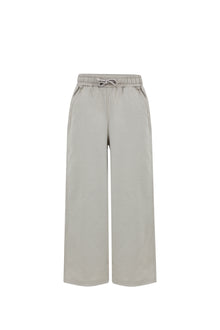 Khaki Oversized Kids Sweatpants
