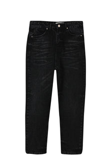 Dark Grey Mom Fit Jeans