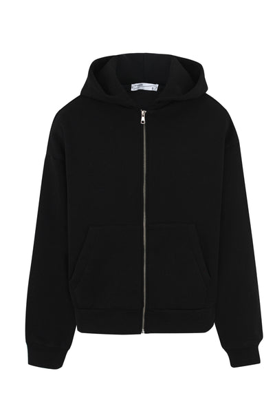 Black Zip-up Hoodie