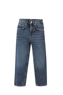 Dark Blue Mom Fit Jeans