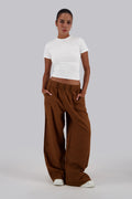 Brown Linen Pants