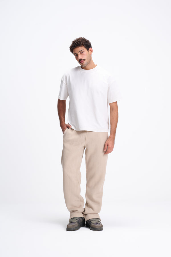 REDU Corduroy Ankle Snap Pants Beige