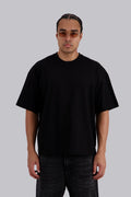 Black Boxy Oversized T-Shirt