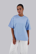 Light Blue Boxy Oversized T-Shirt