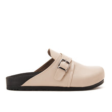 Foldover Buckle Clogs Nappa