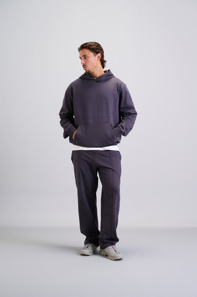 Dark Grey Basic Hoodie