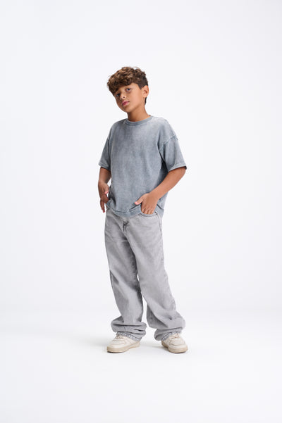 Light Grey Ballon Fit Jeans