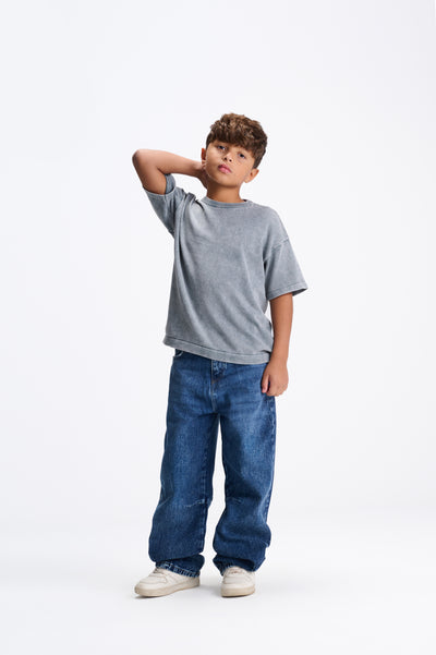 Blue Ballon Fit Jeans