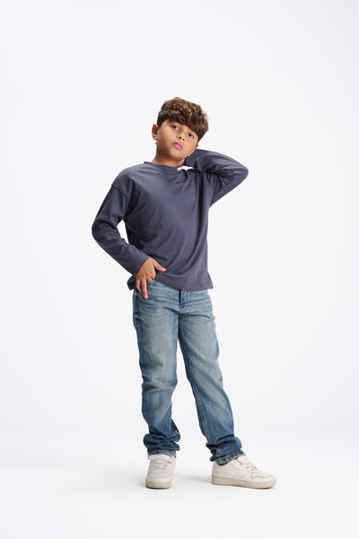 Mid Blue Wash Original Fit Jeans