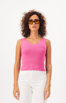 Wavy Strap Tank Top
