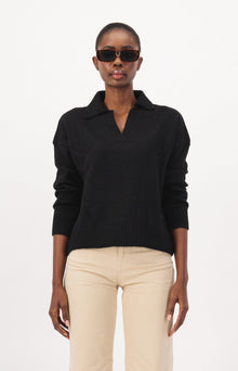 High Collared Sweatshirt