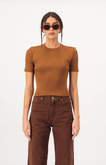 Basic Short Sleeve Crop T-Shirt