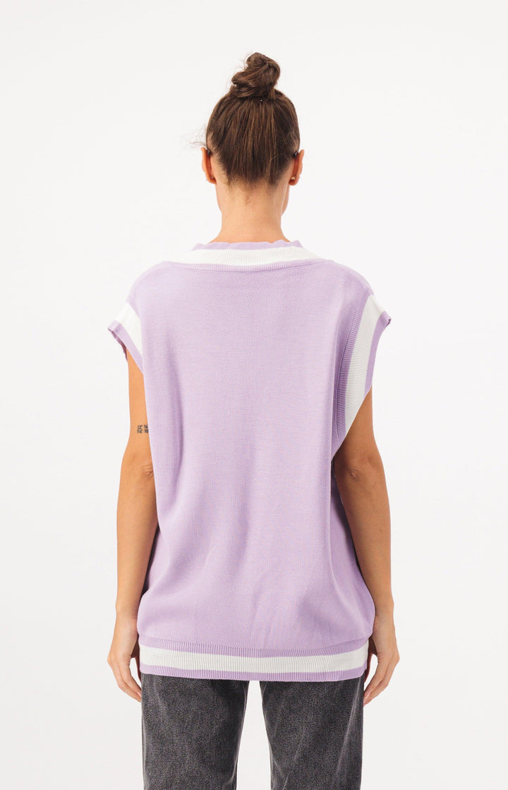 Lilac/Off White